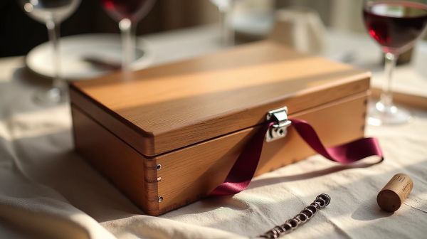 Sélectionner des coffrets élégants pour service de vin